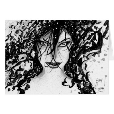 Black Ivy by Gary Shipman Greeting Cards by Gary_Shipman