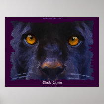 BLACK JAGUAR ~ BLACK PANTHER Art Print