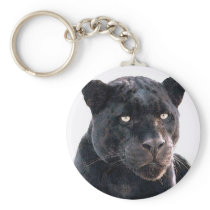 Black Jaguar Key Chain