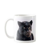 Black Jaguar Coffee Mugs