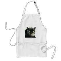 Black Jaguar Panther Aprons