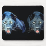 Black Jaguar Panther Mouse Pad