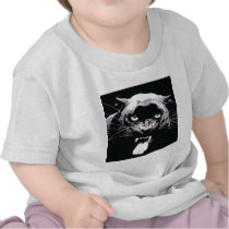 Black Jaguar Panther Tee Shirts