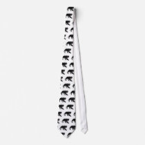 Black Jaguar Custom Tie