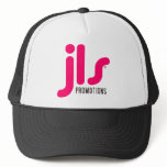 Black JLS Logo Trucker Hat