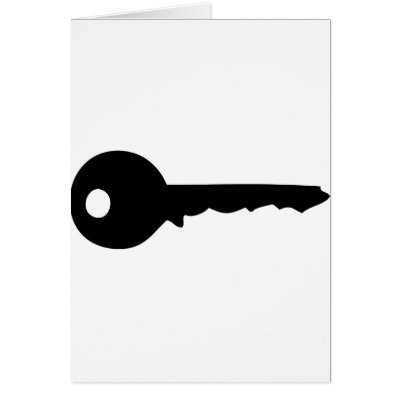 black key greeting cards by Tomaniac