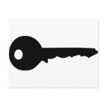 black key post card