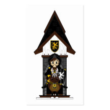 Black Knight on Horseback Bookmark Business Cards