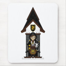 Black Knight on Horseback Mousepad