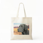 Black Lab Tote Bag