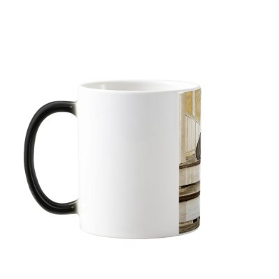 Black Lab Mug by paintingcoyote36