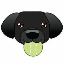 Black Lab Photo Sculpture Keychain