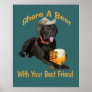 Black Lab  Shares A Beer