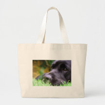 black lab tote bags