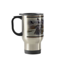 Black Lab  W Pheasants Coffee Mugs
