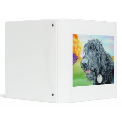 Black Labradoodle by mozache