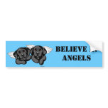 Black Labrador Angels (Rainbow Bridge)
