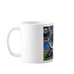 Black Labrador bath Coffee Mugs