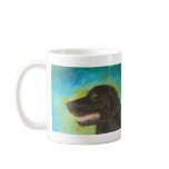 Black Labrador Portrait Mug