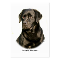 Black Labrador Retriever Business Card Templates