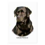 Black Labrador Retriever business cards