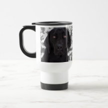Black Labrador Retriever Coffee Mug