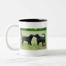 Black Labrador Retriever Coffee Mugs