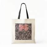 Black Lace and Roses Tote Bag
