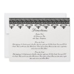 Black Lace Direction Cards