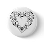 Black Lace Heart