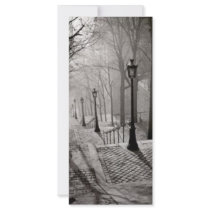 Black lamps rack card template