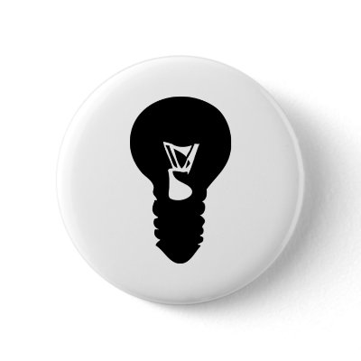 black light bulb icon pins by Tomaniac
