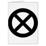 black light bulb icon greeting cards