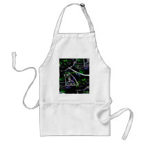 Black Light Neon Splash with Outlet by Levi G. Apron