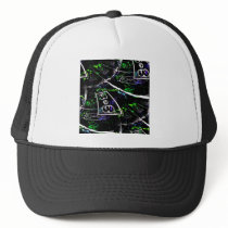 Black Light Neon Splash with Outlet by Levi G. Mesh Hats