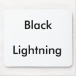 Black, Lightning Mousepads
