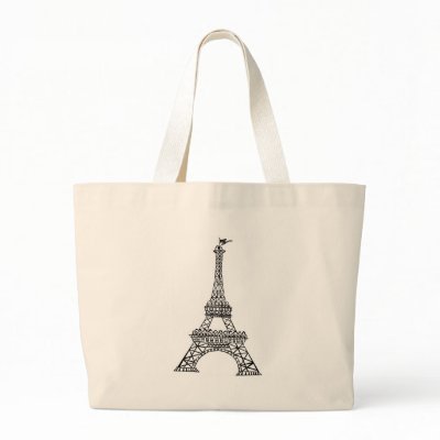 Black Line Eiffel Tower by White_Wedding