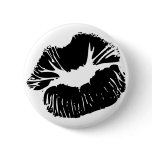 Black Lips Pinback Buttons