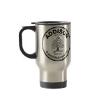Black logo coffee mug
