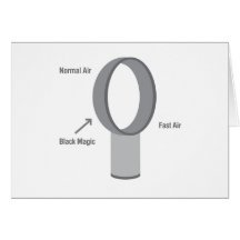 Black Magic Greeting Card