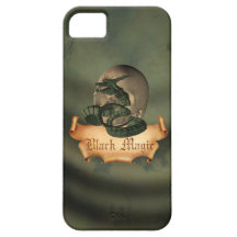 Black Magic Skull iPhone 5 Cover