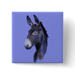 Black Mammoth Donkey Portrait