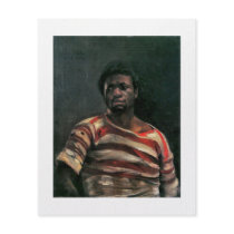 Black man portrait Othello painting Lovis Corinth Full Color Flyer