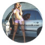 Black Marilyn Monroe  sticker