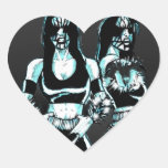 Black Metal Babes Stickers