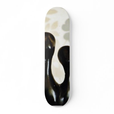 Black Metal Figures Skateboard Decks by lifesphere