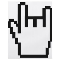 black metal-head icon flyer