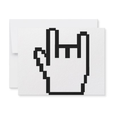 black metal-head icon invitation by TomaniacLines