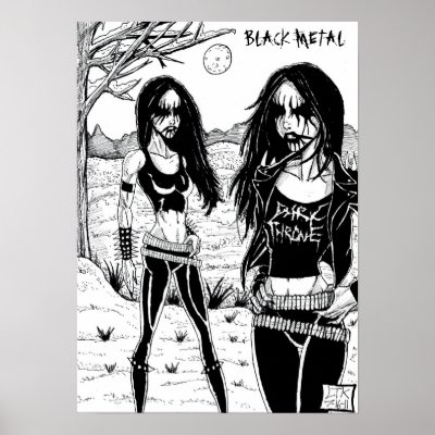 Black Metal Posters by LTKPosters