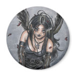 Black Misery Angel Magnet